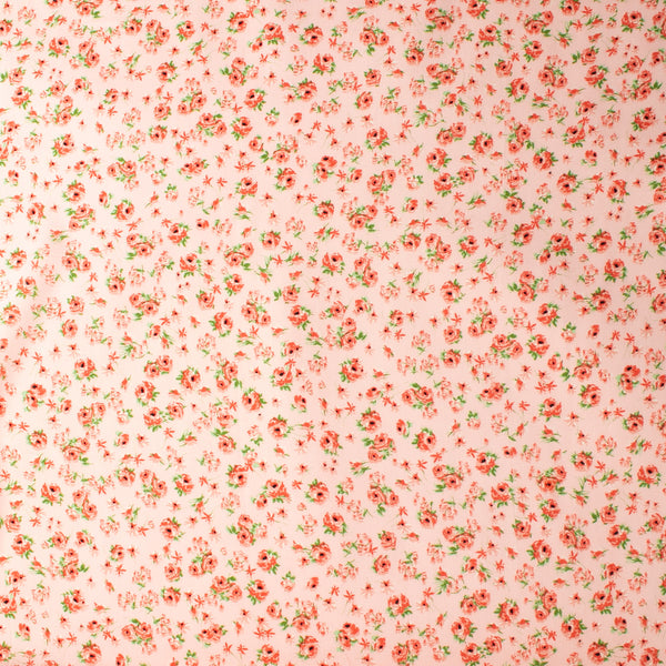 Printed Rayon Poplin - TIFFANY - 047 - Light Pink