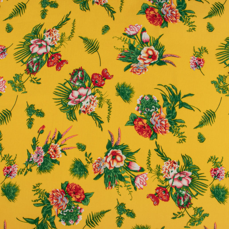 Printed Rayon Yoryu - TALIA  005 - Yellow