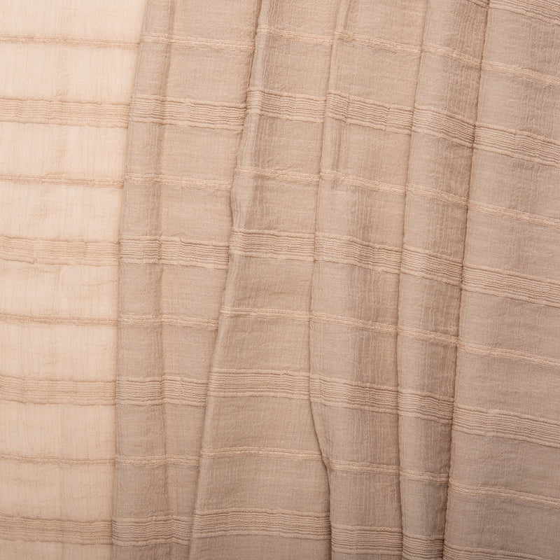 Striped Rayon Jacquard - COSTA - Sand