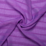 Striped Rayon Jacquard - COSTA - Purple