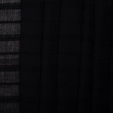 Striped Rayon Jacquard - COSTA - Black