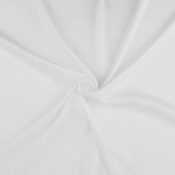 Popeline de rayonne - ANDREA - Blanc