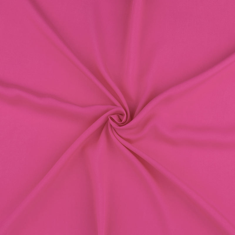 Rayon poplin - ANDREA - Hot Pink