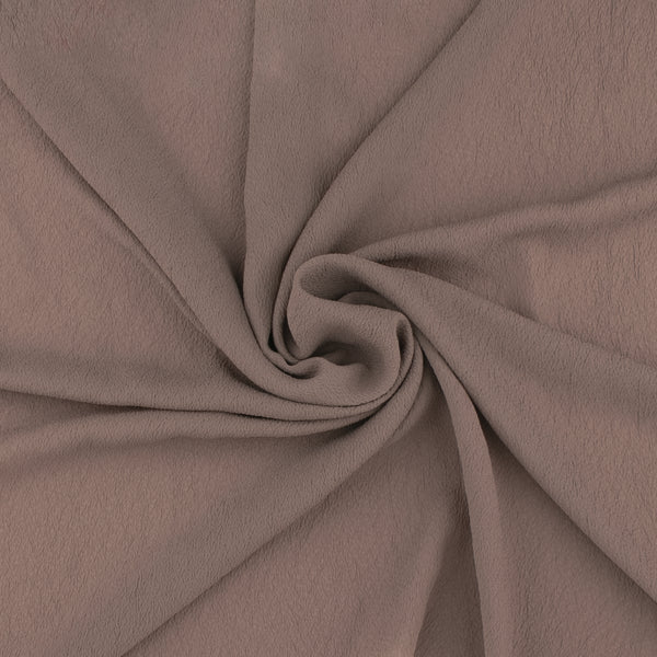 Crinkled Polyester - MILA - 001 - Taupe