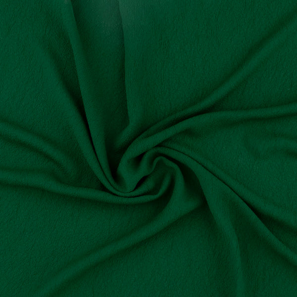 Crinkled Polyester - MILA - 004 - Hunter Green