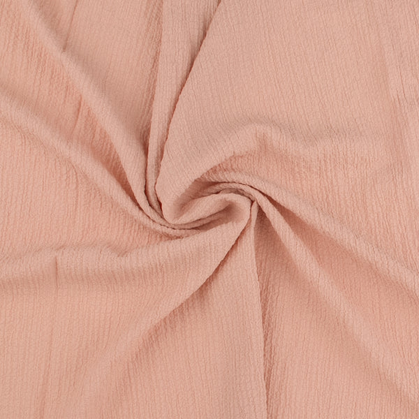 Crinkled Polyester - MILA - 005 -Blush