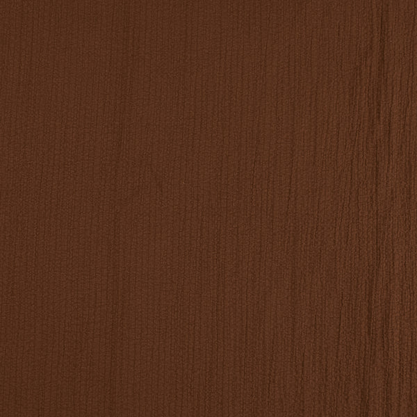 Crinkled Polyester - MILA - 017 - Brown