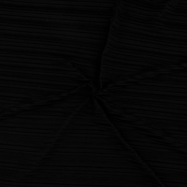 Pleated Knit - ALISSE - 011 - Black