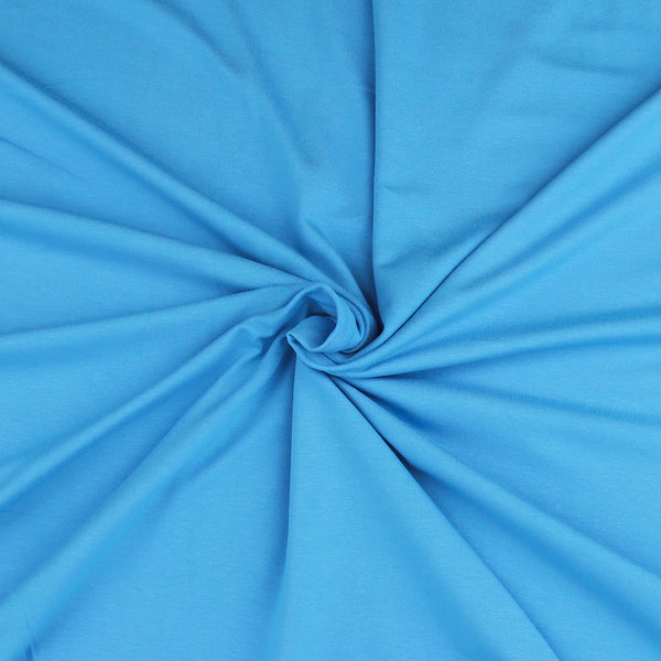 Tricot Coton et Spandex - ANISA - 008 - Bleu
