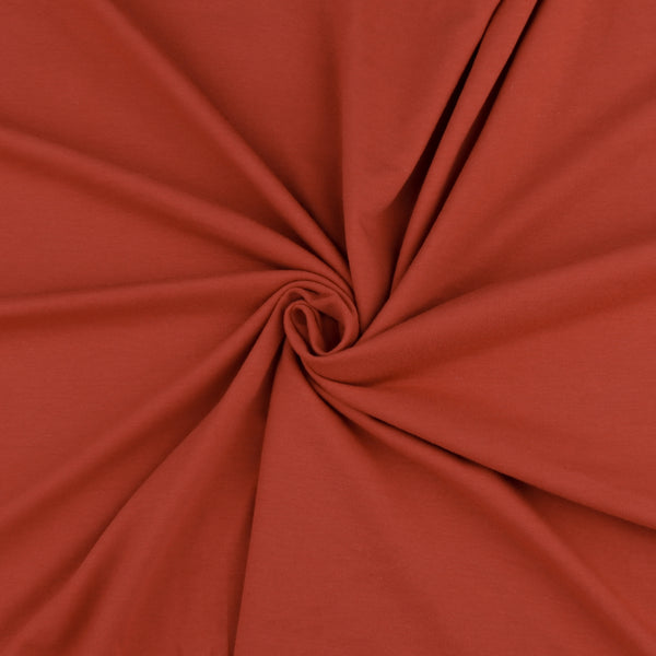 Tricot Coton et Spandex - ANISA - 010 - Rouge