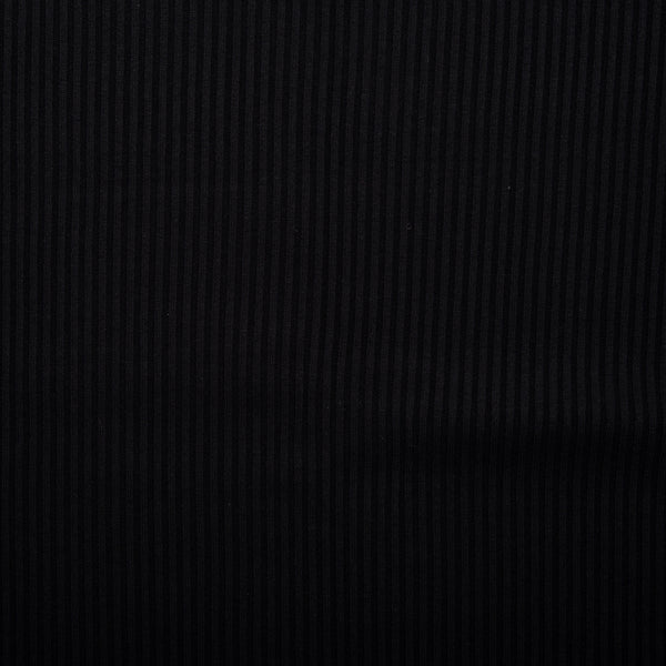 Rib Knit - OLLIE - 014 - Black