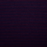 Striped Knit - 001 - Navy and Red
