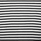 Striped Knit - 003 - Black and White