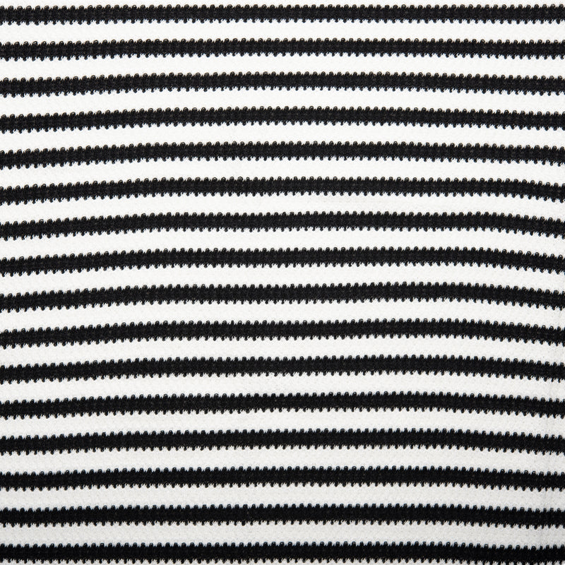 Striped Knit - 003 - Black and White