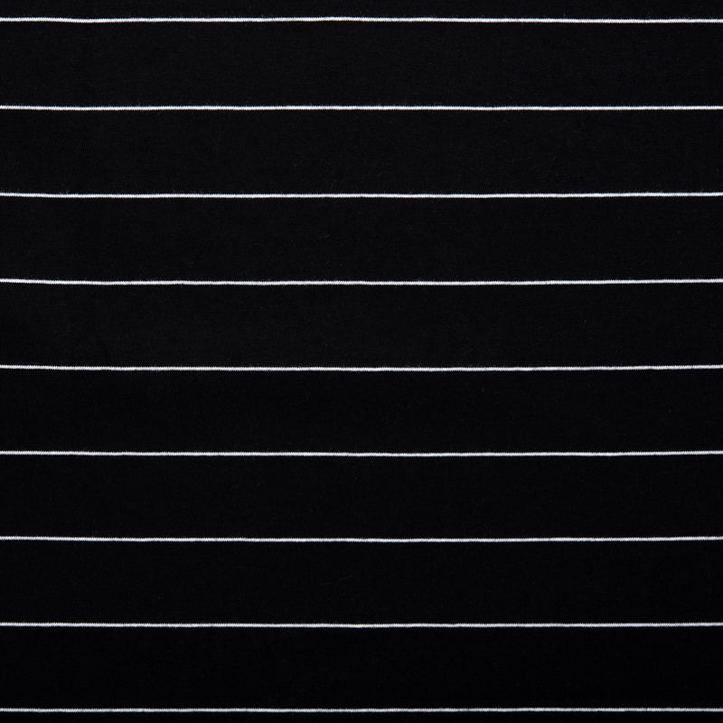 Striped Knit - 004 - Black and White