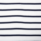 Striped Knit - 005 - Navy and White