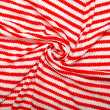 Tricot à  Rayures - 006 - Blanc et Rouge