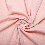 Stretch Jacquard Knit - WENDY - Light Pink