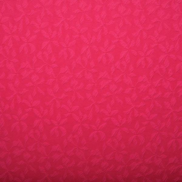Stretch Jacquard Knit - WENDY - Hot Pink