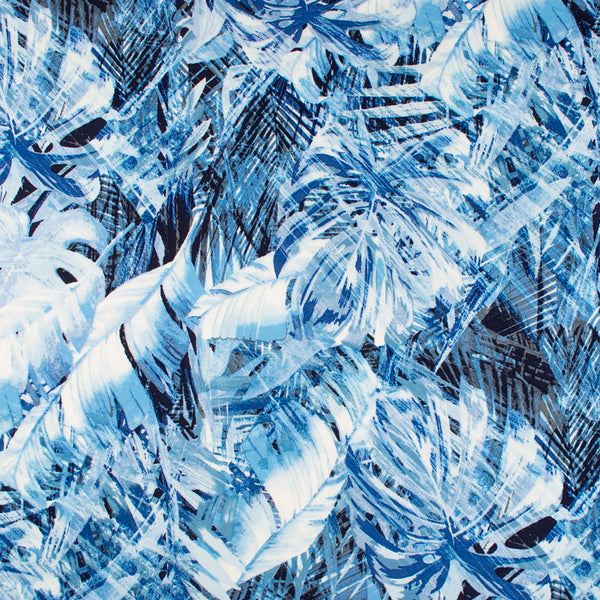 Printed Stretch Soft Knit - BETSY - 005 - Blue
