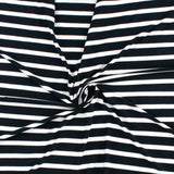 Printed Stretch Soft Knit - BETSY - 015 - Navy