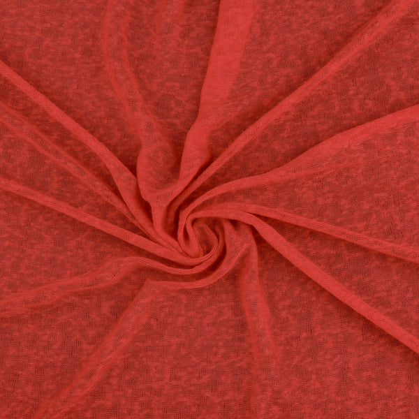 Tricot Texturé Léger - MONICA - Rouge