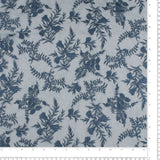 Embroidered Mesh - CAROLINE - 001 - Blue