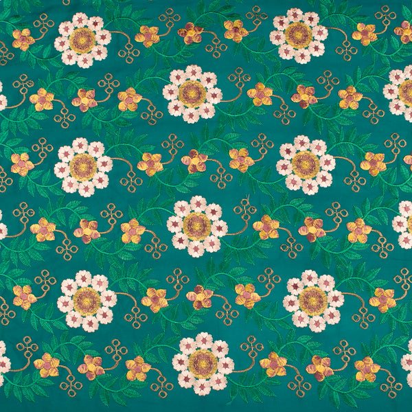Fashion Embroidery - Bombay - 003 - Teal
