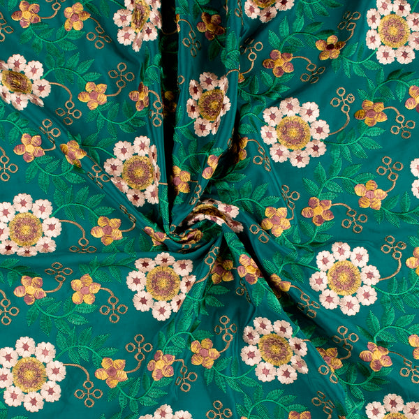 Fashion Embroidery - Bombay - 003 - Teal
