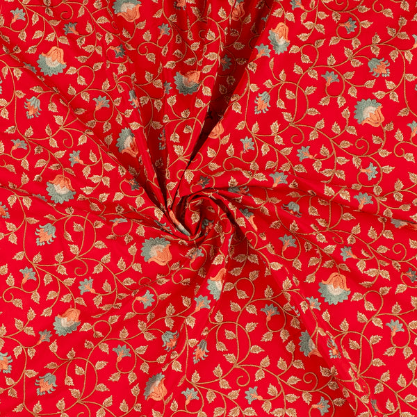 Fashion Embroidery - Bombay - 007 - Red