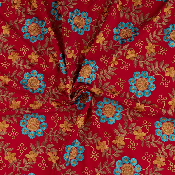 Fashion Embroidery - Bombay - 008 - Magenta