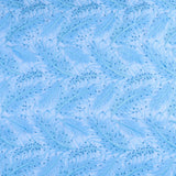 Fashion Embroidered Mesh - AGATHA - 003 - Blue