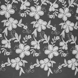 Embroidered Mesh - SIENNA - WHITE