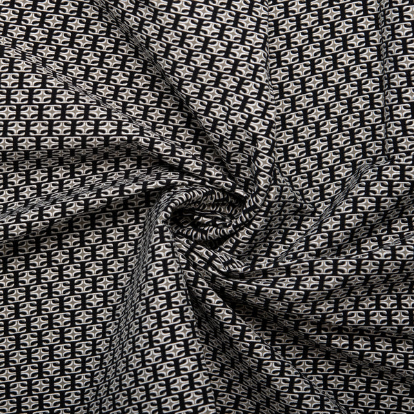 Tissu pour Costume - NELLIE - 002 - Noir