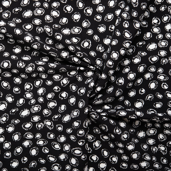 Tissu pour Costume - NELLIE - 003 - Noir
