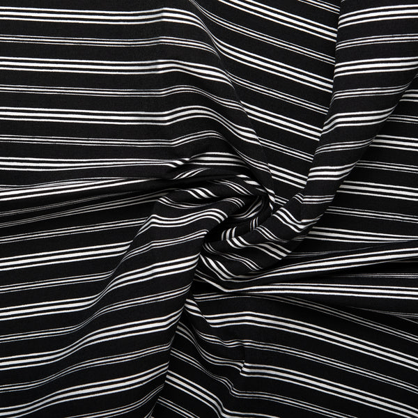 Tissu pour Costume - NELLIE - 012 - Noir