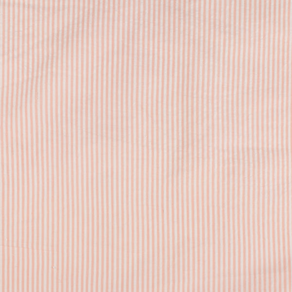 Striped Seersucker - 005 - Salmon