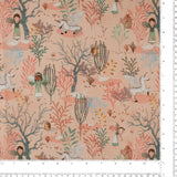 WINDHAM TREASURES - Printed Cotton - 015 - Salmon