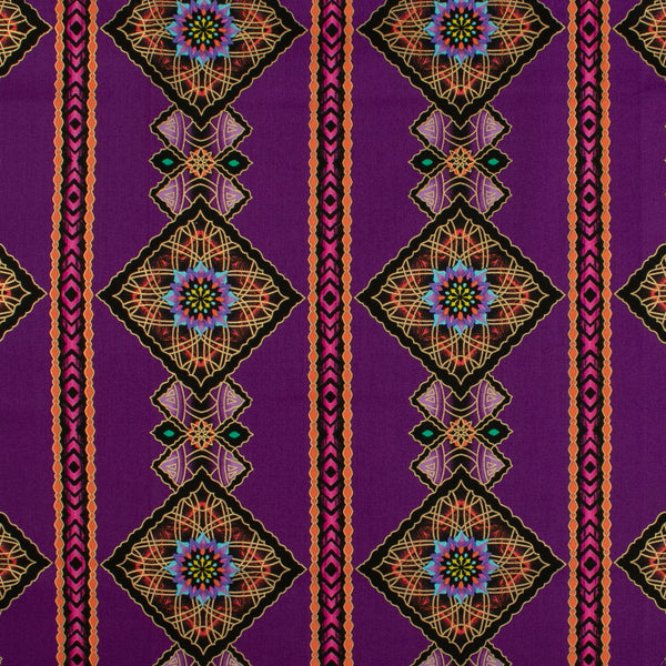 WINDHAM TREASURES - Printed Cotton - 031 - Purple