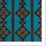 WINDHAM TREASURES - Printed Cotton - 032 - Turquoise