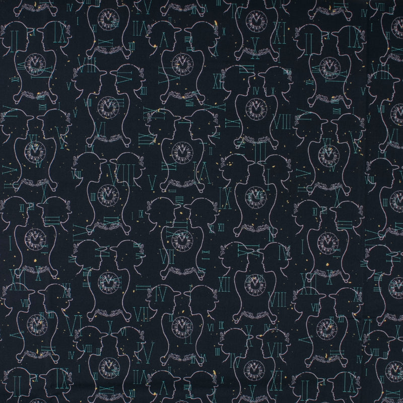 WINDHAM TREASURES - Printed Cotton - 035 - Navy