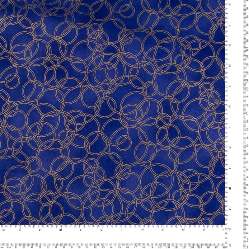 WINDHAM TREASURES - Printed Cotton - 056 - Blue