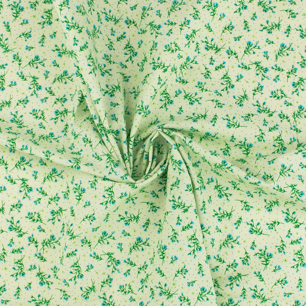 BLOOMFIELD CALICO'S Printed Cotton - Light Green