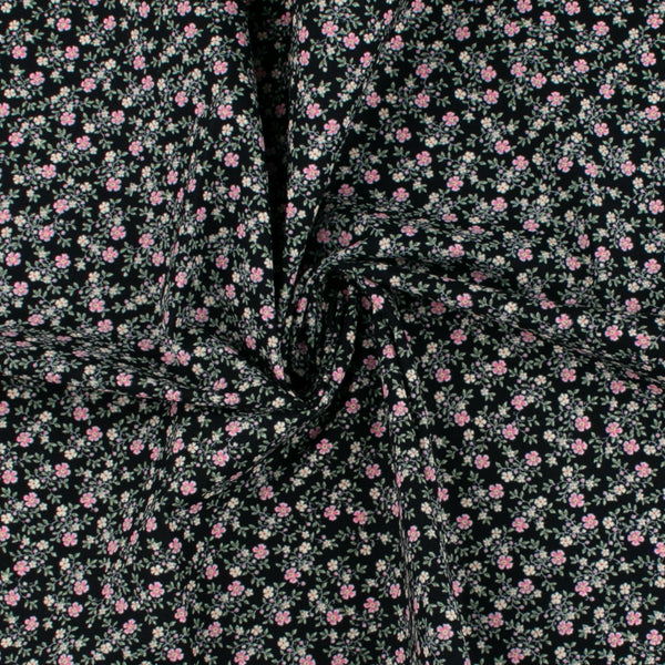 BLOOMFIELD CALICO'S Printed Cotton - Black