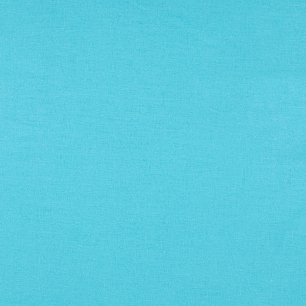 Mélange de Coton et Lin - LARISA - Turquoise