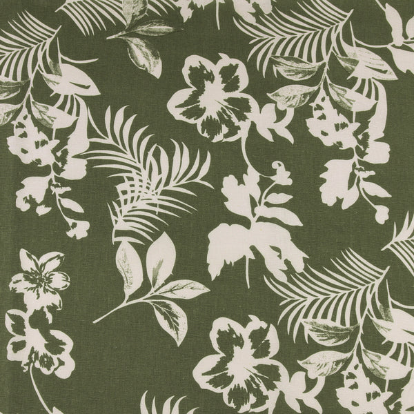 Printed Cotton & Linen - TERRA - 014 - Sage