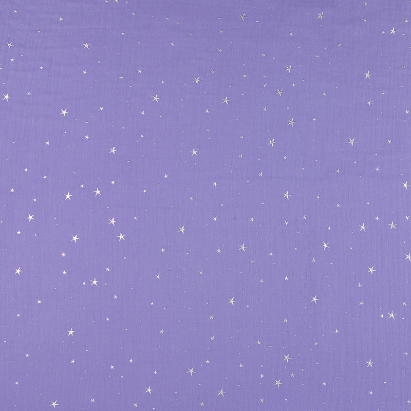 Printed Double Gauze - JULIETTE 010 - Lilac