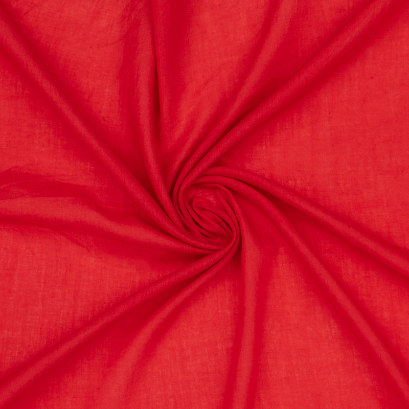 Voile Uni - BRISE - Rouge