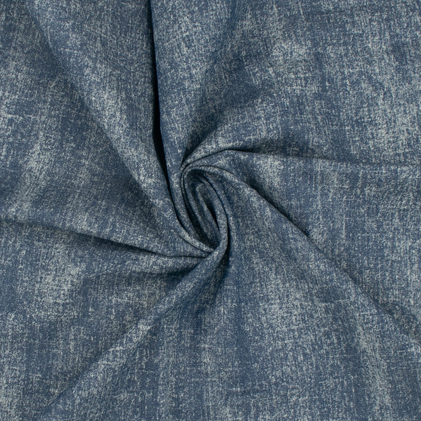 Textured Denim - Medium Blue