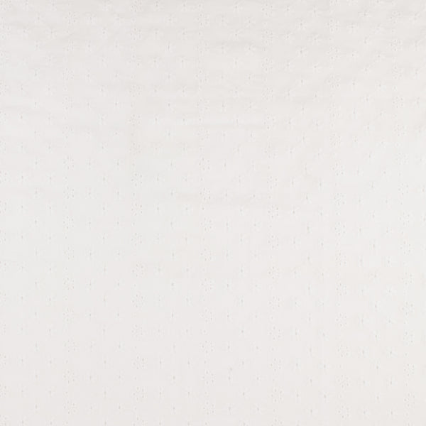 Coton Brodé Tendance - CHIARA - 002 - Blanc